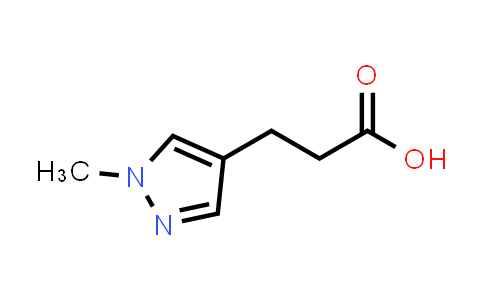 CAS No. 796845-56-2, 3-(1-Methyl-1H-pyrazol-4-yl)propanoic acid