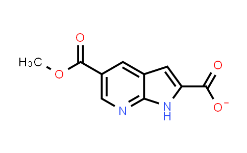 CAS No. 797060-48-1, 1H-Pyrrolo[2,3-b]pyridine-2,5-dicarboxylic acid, 5-methyl ester