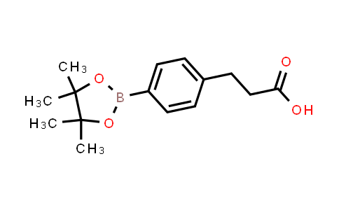 CAS No. 797755-11-4, 3-(4-(4,4,5,5-Tetramethyl-1,3,2-dioxaborolan-2-yl)phenyl)propanoic acid