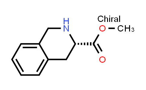 CAS No. 79799-05-6, (S)-methyl 1,2,3,4-tetrahydroisoquinoline-3-carboxylate