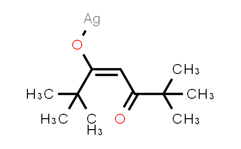 CAS No. 79827-25-1, 2,2,6,6-Tetramethyl-3,5-heptanedionatosilver(I)