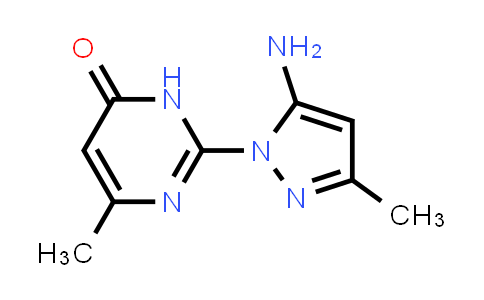 MC572377 | 79871-76-4 | 2-(5-Amino-3-methyl-1H-pyrazol-1-yl)-6-methylpyrimidin-4(3H)-one