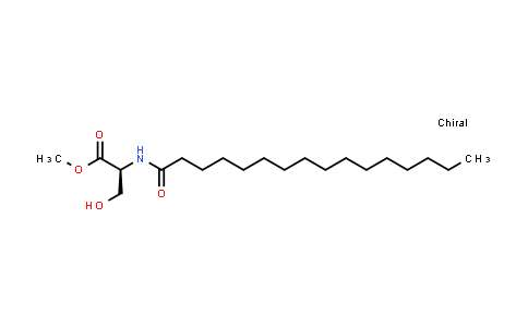 CAS No. 79876-27-0, (S)-Methyl 3-hydroxy-2-palmitamidopropanoate