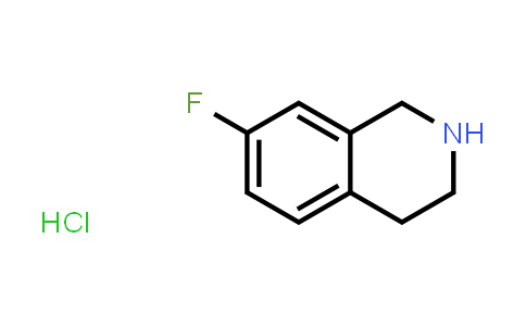 CAS No. 799274-06-9, 7-Fluoro-1,2,3,4-tetrahydroisoquinoline hydrochloride