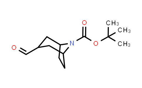 CAS No. 799283-63-9, tert-Butyl 3-formyl-8-azabicyclo[3.2.1]octane-8-carboxylate