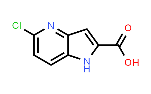 CAS No. 800401-63-2, 5-Chloro-1H-pyrrolo[3,2-b]pyridine-2-carboxylic acid