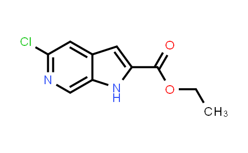 CAS No. 800401-67-6, Ethyl 5-chloro-1H-pyrrolo[2,3-c]pyridine-2-carboxylate