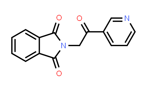 CAS No. 800402-00-0, 2-[2-Oxo-2-(pyridin-3-yl)ethyl]-2,3-dihydro-1H-isoindole-1,3-dione