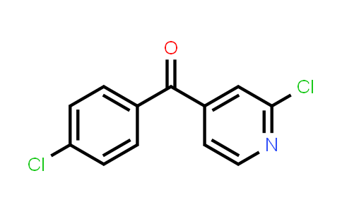 CAS No. 80099-90-7, (4-chlorophenyl)(2-chloropyridin-4-yl)methanone