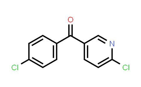 CAS No. 80099-94-1, (4-Chlorophenyl)-(6-chloropyridin-3-yl)methanone