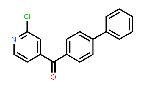 CAS No. 80100-09-0, [1,1'-biphenyl]-4-yl(2-chloropyridin-4-yl)methanone