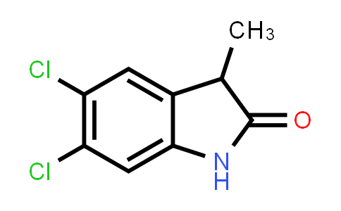CAS No. 801300-14-1, 5,6-Dichloro-3-methyl-2,3-dihydro-1H-indol-2-one
