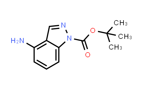 CAS No. 801315-74-2, tert-Butyl 4-amino-1H-indazole-1-carboxylate