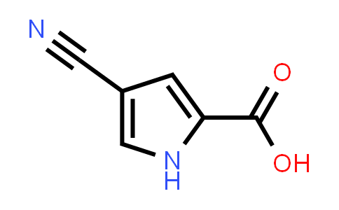 CAS No. 80242-24-6, 4-Cyano-1H-pyrrole-2-carboxylic acid