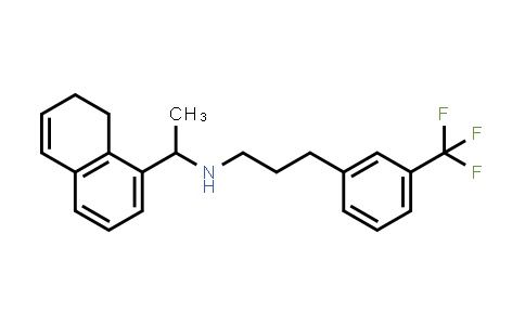 CAS No. 802918-46-3, N-(1-(7,8-Dihydronaphthalen-1-yl)ethyl)-3-(3-(trifluoromethyl)phenyl)propan-1-amine