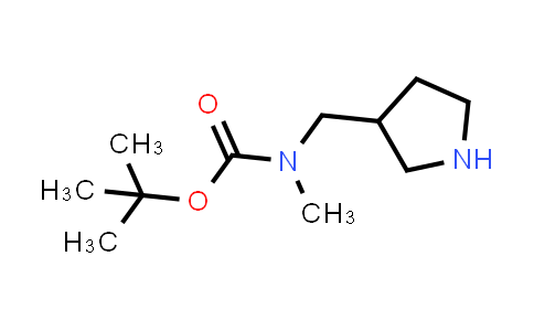 CAS No. 802983-66-0, tert-Butyl methyl(pyrrolidin-3-ylmethyl)carbamate