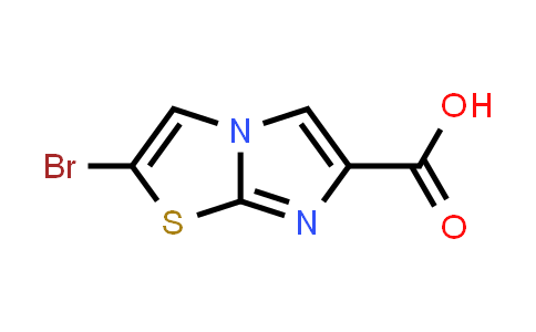 CAS No. 80354-00-3, 2-Bromoimidazo[2,1-b]thiazole-6-carboxylic acid