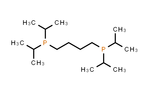 CAS No. 80499-19-0, 1,4-Bis(di-i-propylphosphino)butane
