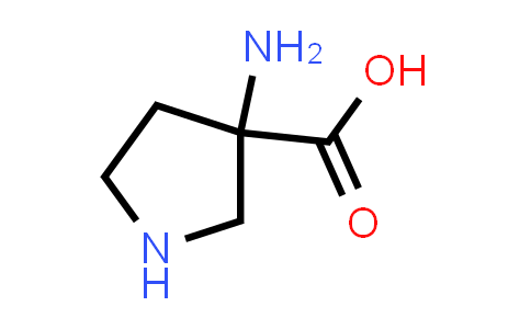 CAS No. 80546-88-9, 3-Aminopyrrolidine-3-carboxylic acid