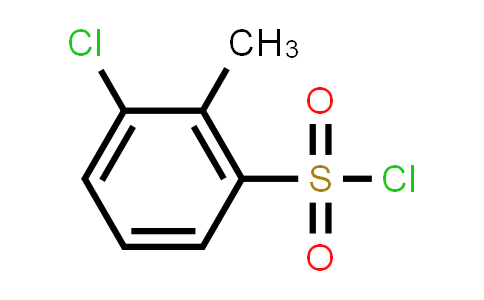 CAS No. 80563-86-6, 3-Chloro-2-methylbenzenesulfonyl chloride