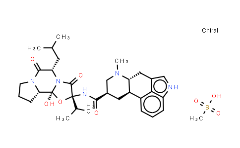 CAS No. 8067-24-1, Dihydroergotoxine (mesylate)