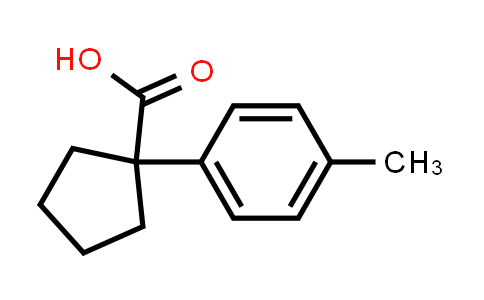 CAS No. 80789-75-9, 1-(p-Tolyl)cyclopentane-1-carboxylic acid