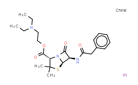 CAS No. 808-71-9, Penethamate (hydriodide)