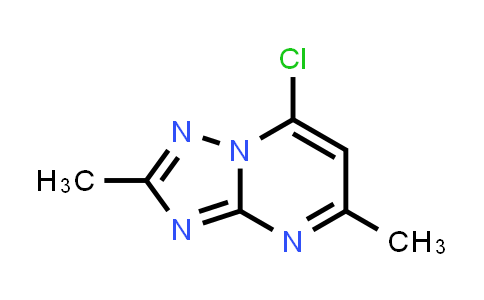 CAS No. 80812-36-8, 7-Chloro-2,5-dimethyl-[1,2,4]triazolo[1,5-a]pyrimidine