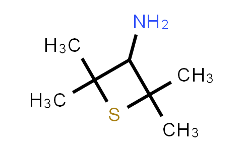 CAS No. 80875-05-4, 3-Amino-2,2,4,4-tetramethylthietane