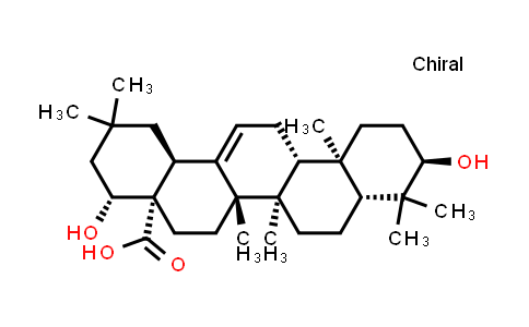 CAS No. 808769-54-2, 3alpha,22beta-Dihydroxyolean-12-en-29-oic acid
