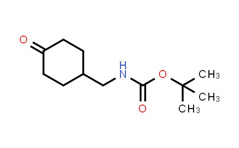CAS No. 809273-70-9, tert-Butyl ((4-oxocyclohexyl)methyl)carbamate