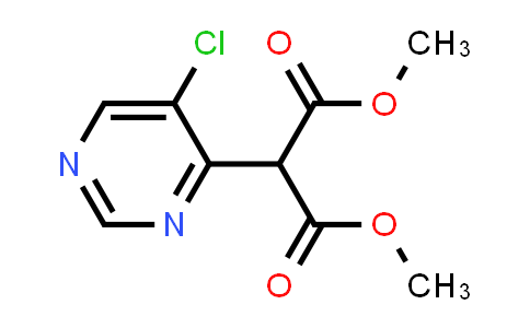 CAS No. 809276-87-7, Dimethyl 2-(5-chloropyrimidin-4-yl)propanedioate