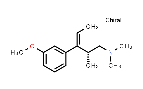 CAS No. 809282-30-2, (R)-3-(3-methoxyphenyl)-N,N,2-trimethylpent-3-en-1-amine