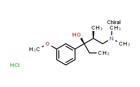 CAS No. 809282-45-9, (2S,3R)-1-(Dimethylamino)-3-(3-methoxyphenyl)-2-methylpentan-3-ol hydrochloride