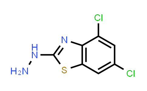 CAS No. 80945-78-4, 4,6-Dichloro-2-hydrazino-1,3-benzothiazole