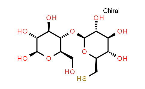 CAS No. 80951-92-4, (2R,3R,4R,5S,6R)-6-(Hydroxymethyl)-5-(((2R,3R,4S,5S,6S)-3,4,5-trihydroxy-6-(mercaptomethyl)tetrahydro-2H-pyran-2-yl)oxy)tetrahydro-2H-pyran-2,3,4-triol