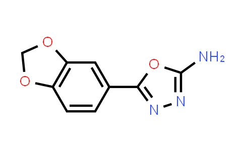 CAS No. 80987-71-9, 5-(1,3-Benzodioxol-5-yl)-1,3,4-oxadiazol-2-amine