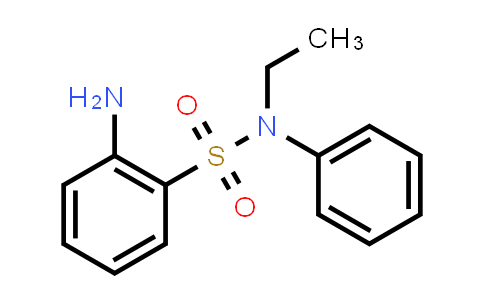 CAS No. 81-10-7, 2-Amino-N-ethyl-N-phenylbenzenesulfonamide