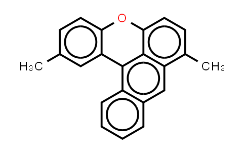 CAS No. 81-37-8, 2,8-Dimethylnaphtho3,2,1-Klxanthene