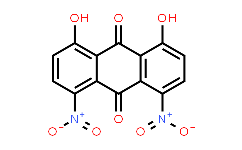 CAS No. 81-55-0, 1,8-Dihydroxy-4,5-dinitroanthraquinone