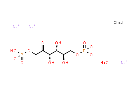 MC572807 | 81028-91-3 | Sodium (3S,4R,5R)-6-((hydrogenphosphonato)oxy)-3,4,5-trihydroxy-2-oxohexyl phosphate octahydrate