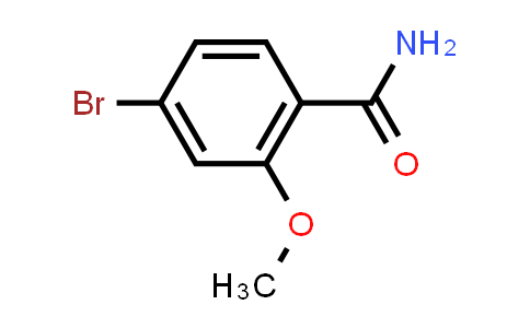 CAS No. 812667-44-0, 4-Bromo-2-methoxybenzamide