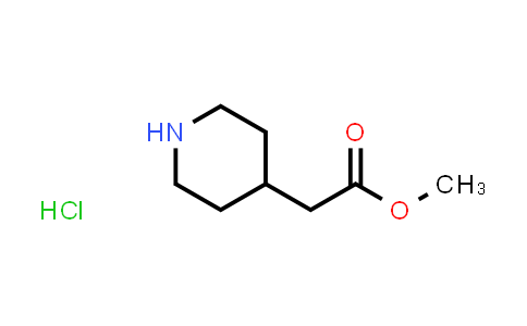 CAS No. 81270-37-3, Methyl 2-(piperidin-4-yl)acetate hydrochloride