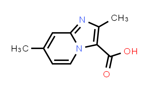 CAS No. 81438-53-1, 2,7-Dimethylimidazo[1,2-a]pyridine-3-carboxylic acid