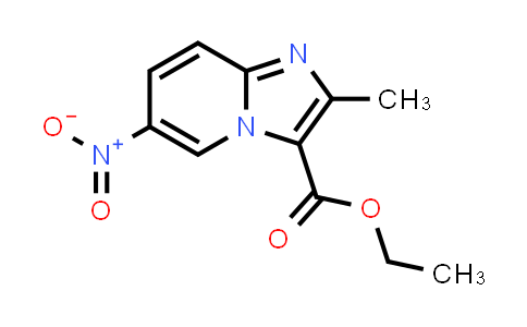 CAS No. 81438-60-0, Ethyl 2-methyl-6-nitroimidazo[1,2-a]pyridine-3-carboxylate