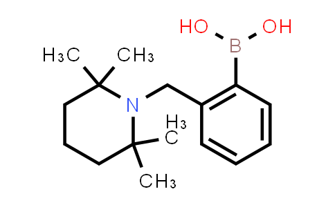 CAS No. 815581-79-4, [2-[(2,2,6,6-Tetramethylpiperidin-1-yl)methyl]phenyl]boronic acid