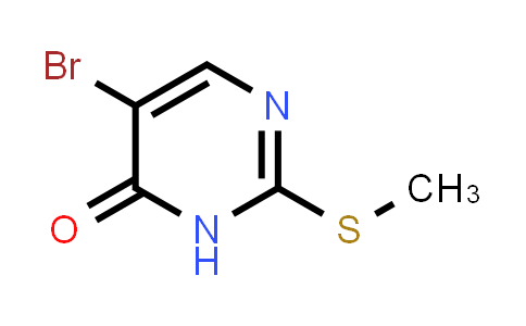 CAS No. 81560-03-4, 5-Bromo-2-(methylthio)pyrimidin-4(3H)-one