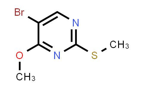 CAS No. 81560-09-0, 5-Bromo-4-methoxy-2-(methylthio)pyrimidine