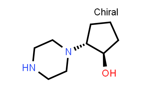 CAS No. 815632-26-9, (1R,2R)-2-(Piperazin-1-yl)cyclopentan-1-ol