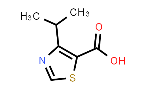 CAS No. 81569-42-8, 4-Isopropylthiazole-5-carboxylic acid